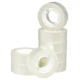 Ruban adhésif transparent Extra Clear 19 mm x 33 m polypropylène - Rouleau adhésif - Lot de 8