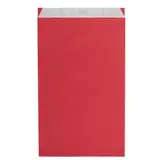 Pochette cadeau kraft vergé rouge cerise 31 x 8 x 49 cm - Sachet kraft - Lot de 250
