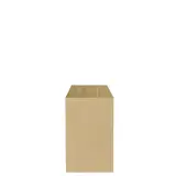 Pochette cadeau kraft vergé brun 7 x 12 cm - Sachet kraft - Lot de 250