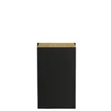 Pochette cadeau kraft vergé noir 15 x 9 x 26 cm - Sachet kraft - Lot de 250