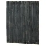 Panneau bois pour gondole Noir charbonneux 96,2 x 120 cm, ép.18 mm - Fond plein