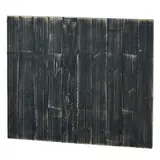 Panneau bois pour gondole Noir charbonneux 96,2 x 80 cm, ép.18 mm - Fond plein