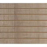 Panneau rainuré MDF chêne authentique gris 120 x 100 cm ép.19mm entraxe 15cm - Lot de 2