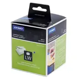 Etiquette adresse large autocollante pour Dymo LabelWriter 36 x 89 mm - Blanc - Rouleau de 520