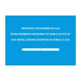 Registre d'accessibilité aux ERP et IOP