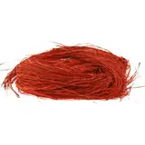 Raphia naturel rouge - Paquet de 300 g