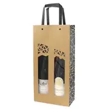 Sacs kraft 2 bouteilles