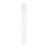 Latte de bois mural finition Blanc camarillo 10 x 180 cm - Lot de 5