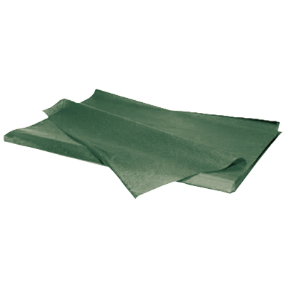 Papier de soie vert bouteille 14g/m² 50 x 75 cm, 240 feuilles