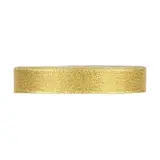 Ruban doré tissu Nastro Goldever Gold 25 mm x 112 m, paquet de 5