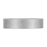 Ruban argent tissu Nastro Goldever Silver 25 mm x 112 m, paquet de 5