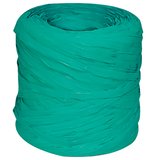 Raphia synthétique bleu canard 200m
