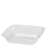 Bol salade 750 ml plastique transparent 19 x 19 x 4,5 cm - Bol plastique - Lot de 50