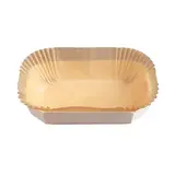 Moule de cuisson en bois avec caissette papier siliconé 185 x 115 x 40 mm - Moule en bois - Naturel - Lot de 200