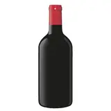 Panneau ardoise bouteille de vin