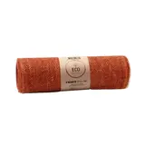 Chemin de table toile de jute 30 cm x 5 m - Ruban de jute - Terracotta