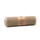 Chemin de table toile de jute 30 cm x 10 m - Ruban de jute - Naturel