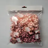 Assortiment étoiles adhésives rose pâle, vieux rose, amarante - ø 50 mm - paquet de 50