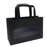 Sacs kraft à fenêtre Delicatessen