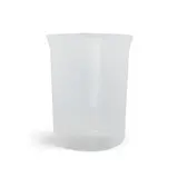 Pichet plastique 1L réutilisable - Carafe plastique réutilisable - Translucide - Lot de 10