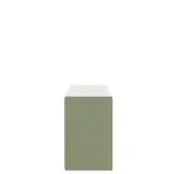 Pochette cadeau kraft vergé vert tilleul 7 x 12 cm - Sachet kraft - Lot de 250