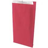 Pochette cadeau kraft vergé rose magenta 31 x 8 x 49 cm - Sachet kraft - Lot de 250