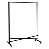 Portant vêment pliable droit Croix - L 125 cm - H 170 cm