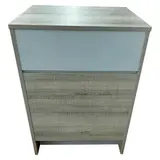 Comptoir d'accueil Easy chêne / gris 62,5 x 51 x 88 cm