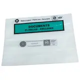 Pochettes adhésives Documents ci-inclus C6 16,2 x 12 cm