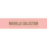 Affiche vitrine Nouvelle Collection horizontale 80 x 25 cm Rose / Or - Affichage vitrine