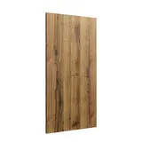 Fond mélaminé chêne Sherman - L 59,5 x P 120 cm