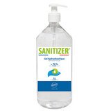 Gel hydroalcoolique - flacon avec pompe - 1 l