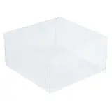 Présentoir plexiglas 30 x 30 x 15 cm - Présentoir transparent PMMA