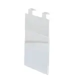 Porte-document A5 vertical pour panneau rainuré ou grille