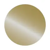 Étiquettes adhésives Or mat rondes ø 36 mm - Lot de 500