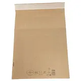 Pochettes matelassées à bulles kraft tri-couches (x50) - 15x25 cm