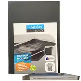 Carton plume noir, A3, 29,7x42 cm, épaisseur 5 mm