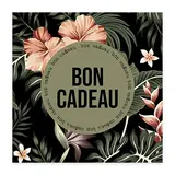 Bon cadeau tropical fleurs exotiques 12x12cm avec enveloppe – paquet de 12