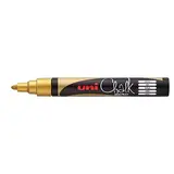 Marqueur craie Chalk Marker Or Uni Ball Pointe conique moyenne