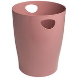 Corbeille à papier Ecobin Skandi vieux rose 15L