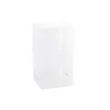Boîte œuf de Pâques transparente 15 x 15 x 25 cm - Boîte Pâques - Paquet de 10
