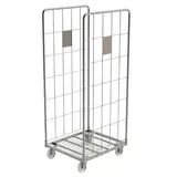 Roll conteneur démontable 2 côtés 500kg 72 x 80,5 x 189 cm - Roll de manutention