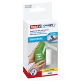 Bande auto-agrippante On/Off tesa® blanche 20 mm x 1 m – fixation adhésive repositionnable