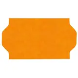 Étiquette orange fluo 26 x 16 mm adhésive pour étiqueteuse - 36 rouleaux de 1200
