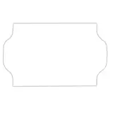 Étiquette blanche 32 x 19 mm adhésive pour étiqueteuse - 30 rouleaux de 1000