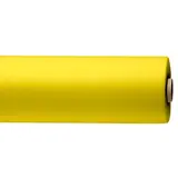 Nappe Airlaid non tissée aspect tissu - Nappe intissée - Nappe jetable - Jaune vif - Rouleau de 1,20 x 15 m
