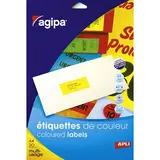Étiquette adhésive blanche 190 x 38 mm, paquet de 140