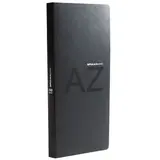 Porte cartes de visite pour 160 cartes polypropylène 12 x 27 cm - Noir