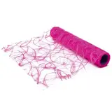 Chemin de table Sizoweb 30 cm x 25 m - Chemin de table intissé - Prune