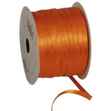 Ruban satin orange double face 6 mm x 91 m